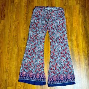 Billabong flared low rise lounge pants